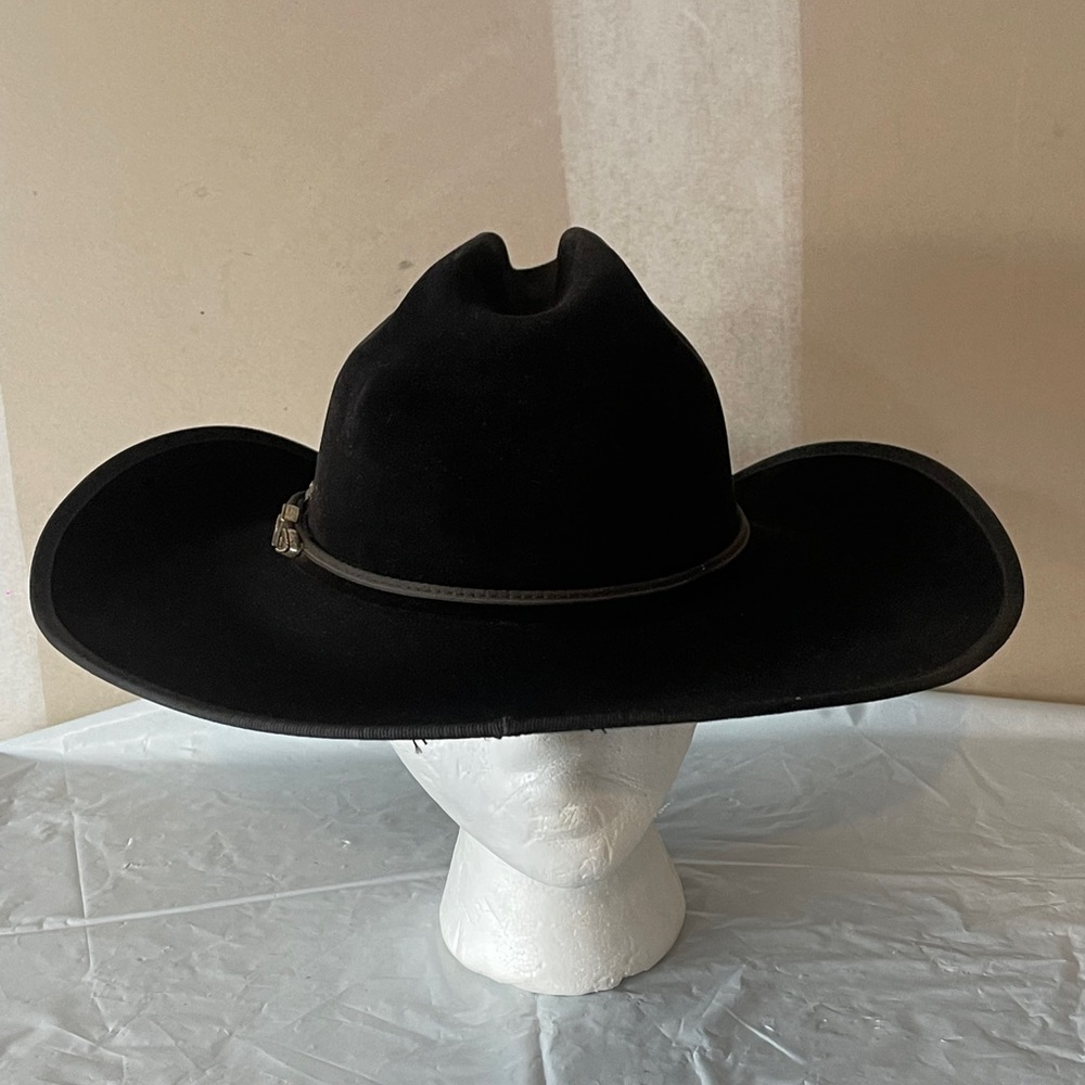 Cinch brand  Black Label cowboy hat in size 6 5/8.